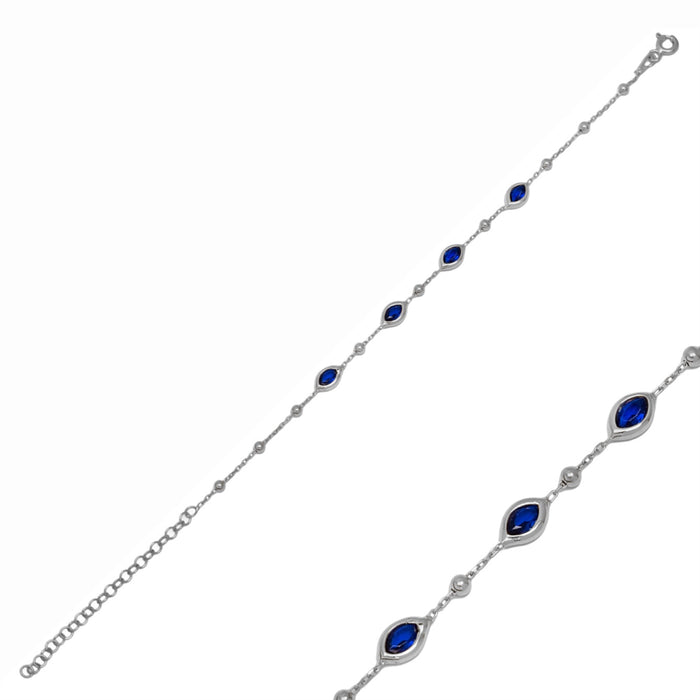 Athena Bracelet  Sapphire&Silver