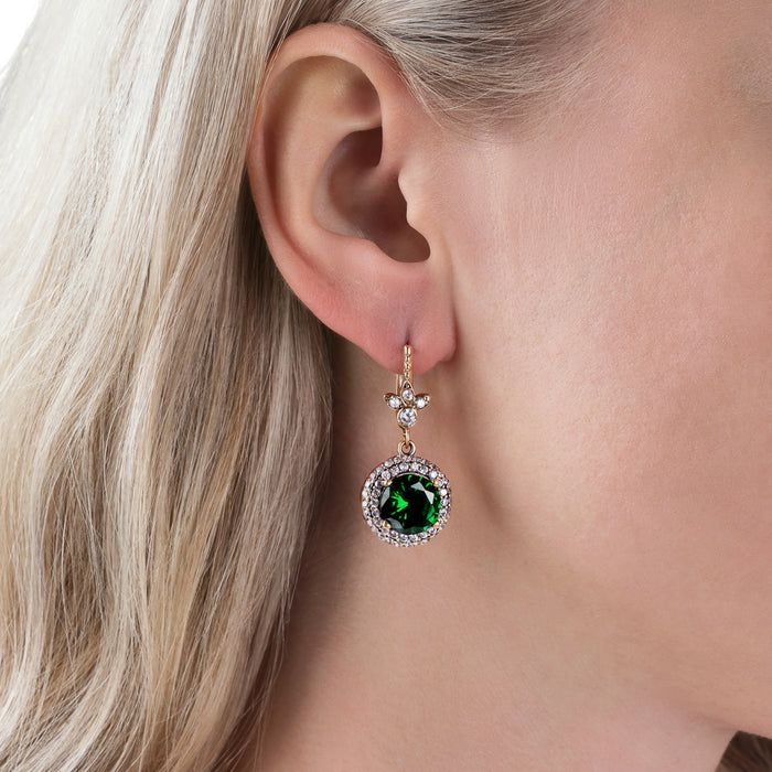 Esmeralda Earrings Silver
