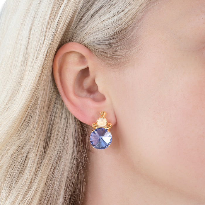 Lucia Earrings Lilac