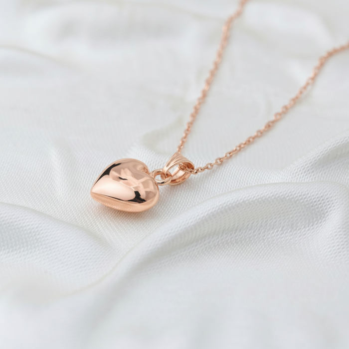 Amore Necklace Rose Gold