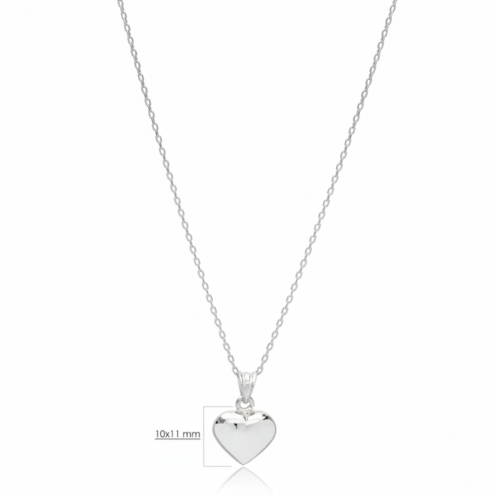 Amore Necklace Silver