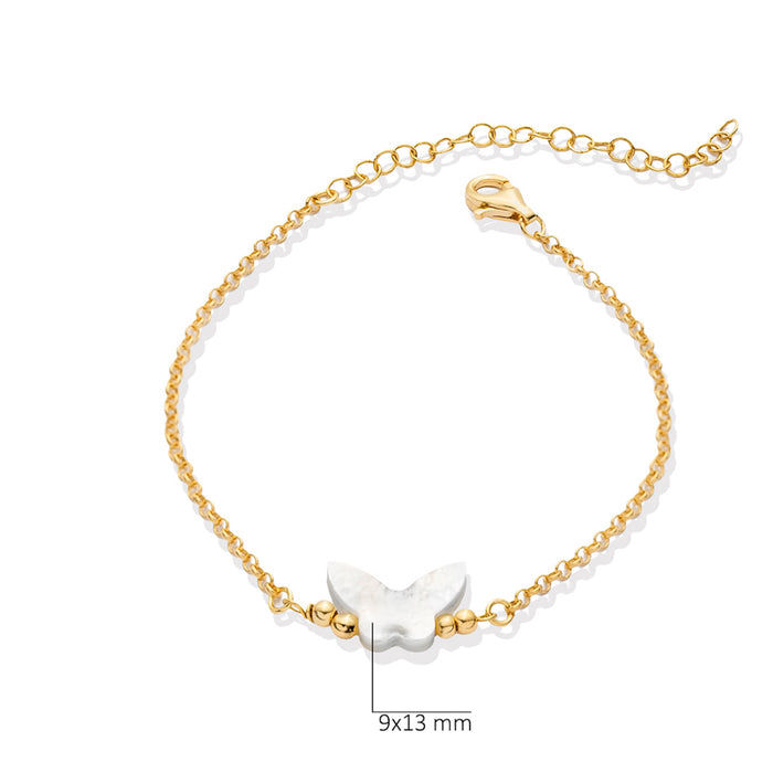 Butterfly Bracelet Gold