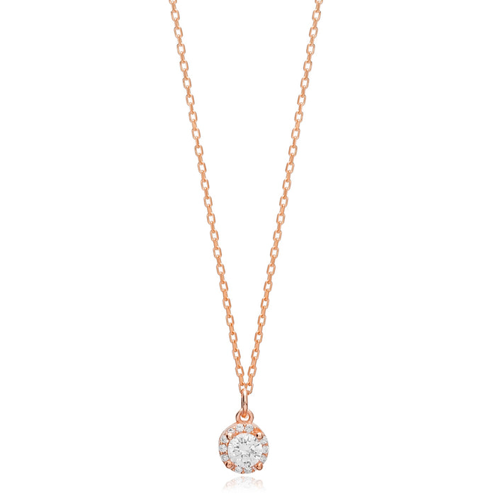 Astra Necklace Rose Gold