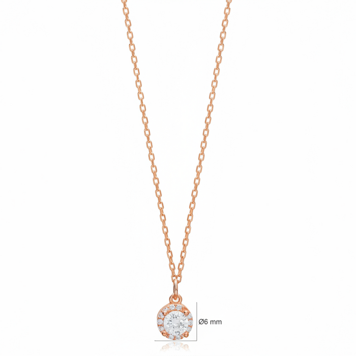Astra Necklace Rose Gold